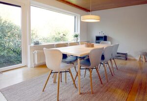 Linge 4, Whg. 1, Hygge – Ferienwohnung mit Garten, insgesamt 6- Zimmern, 4 SZ und 3 Bädern auf ca. 160qm.