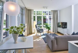 Lüttjeod Apartmentvilla – Traumferienwohnung für Familien mit Loggia auf der autofreien Insel Langeoog!