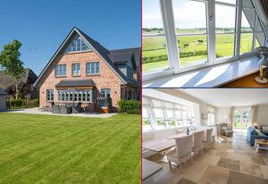 Nordseehaus Föhr Hausteil 1 – "Nordseehaus Föhr: Komfortable Ferienunterkunft für die ganze Familie!"