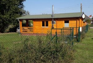 Blockhaus mit eigenem See