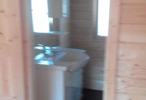 Blockhaus mit eigenem See