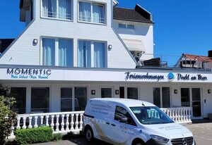 Große Penthouse Ferienwohnung mit Meerblick, Sonnenterrasse & Luxusbad von "Momentic" – Penthouse mit Meerblick, Dachterrasse, Luxusbad - Nur 50 Meter zum Strand
