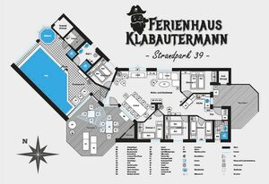 Ferienhaus Klabautermann - Strandpark 39