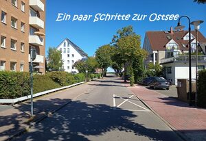 Beau Rivage Apartment Ostsee5 inkl. Saisonstrandkorb – 2-Raum Fewo, 50m², EG, Balkon,Strandkorb