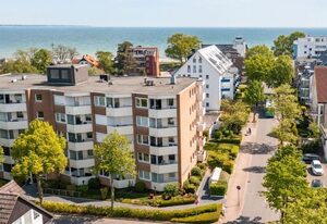 Beau Rivage Apartment Ostsee5 inkl. Saisonstrandkorb – 2-Raum Fewo, 50m², EG, Balkon,Strandkorb