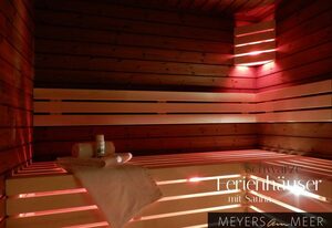 Schwarzes Ferienhaus an der Ostsee LIEBLINGSPLATZ - Sauna