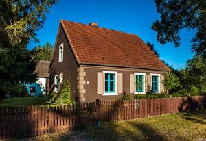 Pommernhaus Charmanter Josephinenhof Sauna Kamin Boot – im Naturpark