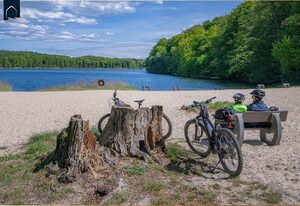 Villa Petra – Gemütliche Ferienwohnung  in Korswandt am See mit Balkon und Seeblick