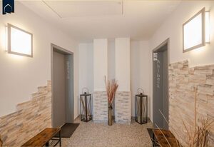 Villa Petra – Gemütliche Ferienwohnung  in Korswandt am See mit Balkon und Seeblick