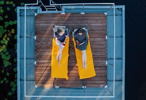 Hausboot - fest vertäut in Anklam 1