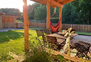 Tolles Ferienhaus in Altwarp mit Garten