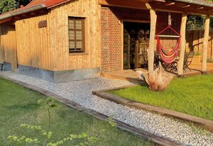 Tolles Ferienhaus in Altwarp mit Garten