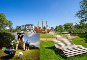 Haffhäuser am Stettiner Haff Haus 1 WE4 GOLF Special buchbar – Ferienwohnung lV