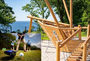 Haffhäuser am Stettiner Haff Haus 2 WE9 GOLF Special buchbar – Ferienwohnung IX