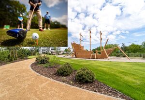 Haffhäuser am Stettiner Haff Haus 1 WE2 GOLF Special buchbar – Ferienwohnung II