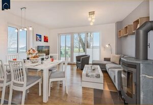 Ferienhaus Anemone – Moderne Doppelhaushälfte in Korswandt mit großem Garten – ruhig und naturnah