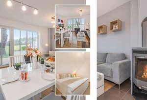 Ferienhaus Anemone – Moderne Doppelhaushälfte in Korswandt mit großem Garten – ruhig und naturnah