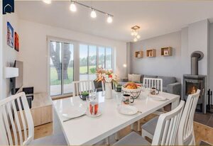Ferienhaus Anemone – Moderne Doppelhaushälfte in Korswandt mit großem Garten – ruhig und naturnah