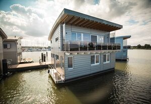 09. Floating-Houses (140 m²) Wotan – Floating-House Nr. 12 Wotan mit Kamin und Sauna