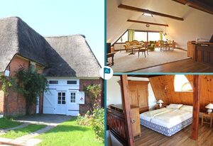 Kapitän Hansen Haus- Obergeschoss – Ferien im Künstlerdorf Oldsum