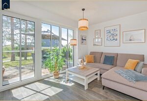Ferienhaus MeerSeenSucht – Gemütliches Ferienhaus in Korswandt mit Garten, ruhig und naturnah gelegen