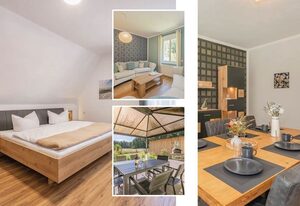 Ferienhaus Oscar – Freistehendes Ferienhaus mit großem Garten – Natur pur und viel Komfort