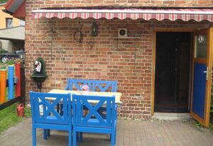 Ferienhaus mit Terrasse und Pool