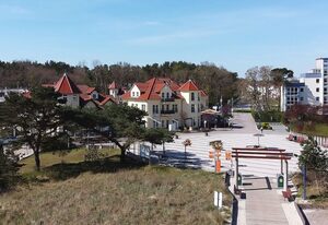 Strandresidenz Karlshagen – Whg 9 | Kapitänsdeck | Kamin, Erker & Panoramablick