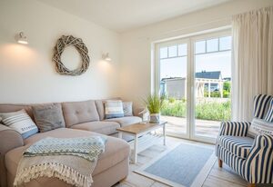 Ferienhaus MEERZEIT, Grill, Terrasse, WLAN