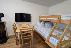 Bungalow Strandheim mit Kamin und Terrasse