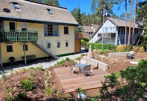 Hinter den Dünen - Zeltplatzstraße 29 – Zwei-Raum-FeWo Typ Z1.1 - m. Terrasse, direkt an den Dünen
