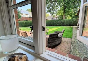 Traumkoje - Wohnung 5 – Ferienwohnung Traumkoje - mit Sauna, Terrasse & Parkplatz in Alkersum