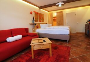 Bauernstube Morgenitz Doppelzimmer – Nr. 1 Gute Stube