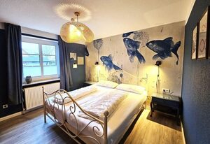 Nis Puk _FW Habel (EG) – Ferienwohnung in Utersum: 50 m² mit Terrasse, Strandnah (500 m)