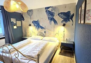 Nis Puk _FW Habel (EG) – Ferienwohnung in Utersum: 50 m² mit Terrasse, Strandnah (500 m)