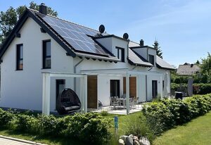 Ferienhäuser Ankerplatz 1 & 2  Usedom- Sauna, Kamin & Garten – No.1
