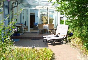 Villa Venezia, gr. Wintergarten, Garten, Strand 300 m, WLAN