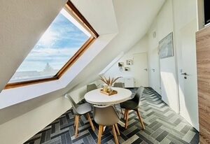 Ostsee Familienwohnung mit 3 Schlafzimmern & Garten