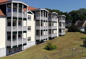 Ferienwohnung strandnah mit Balkon
