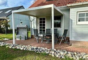 Familien Ferienhaus Usedom Familie Stopp Haus 25 - großer Garten