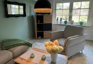 Ferienhaus Juule in ruhiger Lage, Terrasse, WLAN