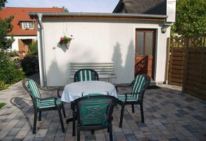 Fewo Krummin in ruhiger Lage mit Terrasse – Ferienwohnung im EG