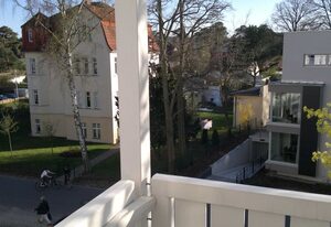 Villa Germania mit Balkon  Fewo Büge Ahlbeck Südseite – Ferienwohnung 8 B Südseite mit Balkon