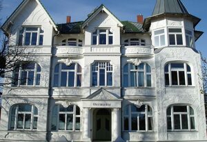 Villa Germania mit Balkon  Fewo Büge Ahlbeck Südseite – Ferienwohnung 8 B Südseite mit Balkon