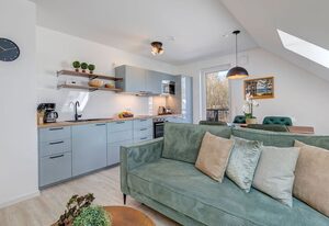 Bernsteinquartier, Whg. 02.27, "Ambar" – Bernsteinquartier, Whg. 02.27 "Ambar" in Kölpinsee - Balkon, Komfort & Workation