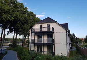 Bernsteinquartier, Whg. 02.27, "Ambar" – Bernsteinquartier, Whg. 02.27 "Ambar" in Kölpinsee - Balkon, Komfort & Workation