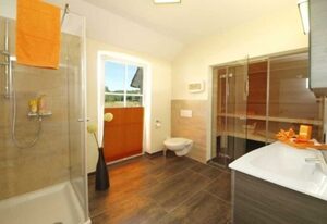 Ferienhaus  Strandhafer mit Sauna