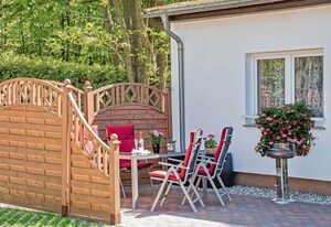 Ferienhäuser Bauerschäfer mit Terrasse – Bungalow 4
