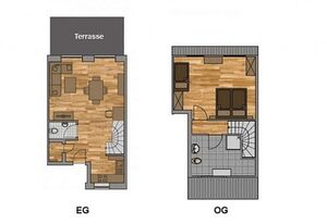 Storchennest  WF-52 – Die komfortable Ferienwohnung Westflügel Storchennest WF-52 in Stolpe auf Usedom
