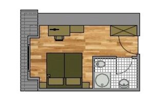 Bayard  RE-12 – Gemütliches Ferienapartment Remise Bayard RE-12 in idyllischem Dorf auf Usedom